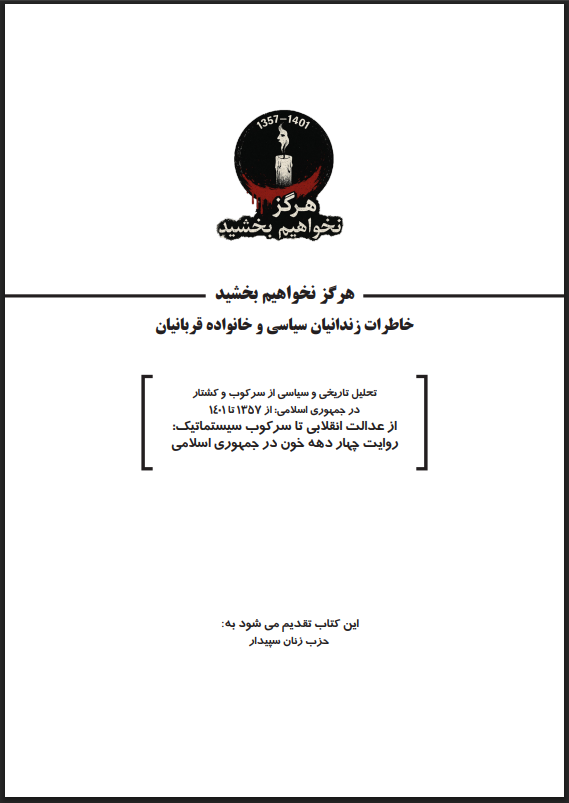 جلد کتاب هرگز نخواهیم بخشید